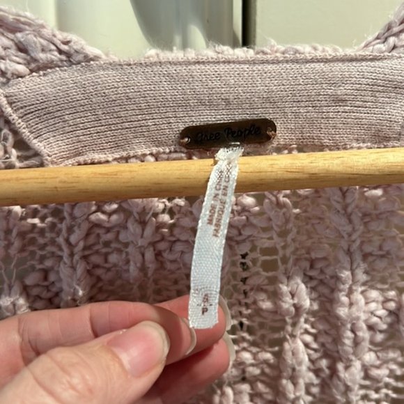 FREE PEOPLE fun times cardigan small - Picture 5 of 10